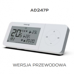 AD247P termostat pokojowy przewodowy De Dietrich