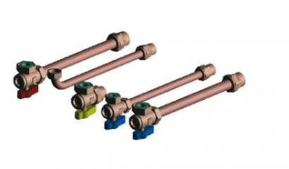 Zestaw zaworów przyłączeniowych do kotłów Ariston